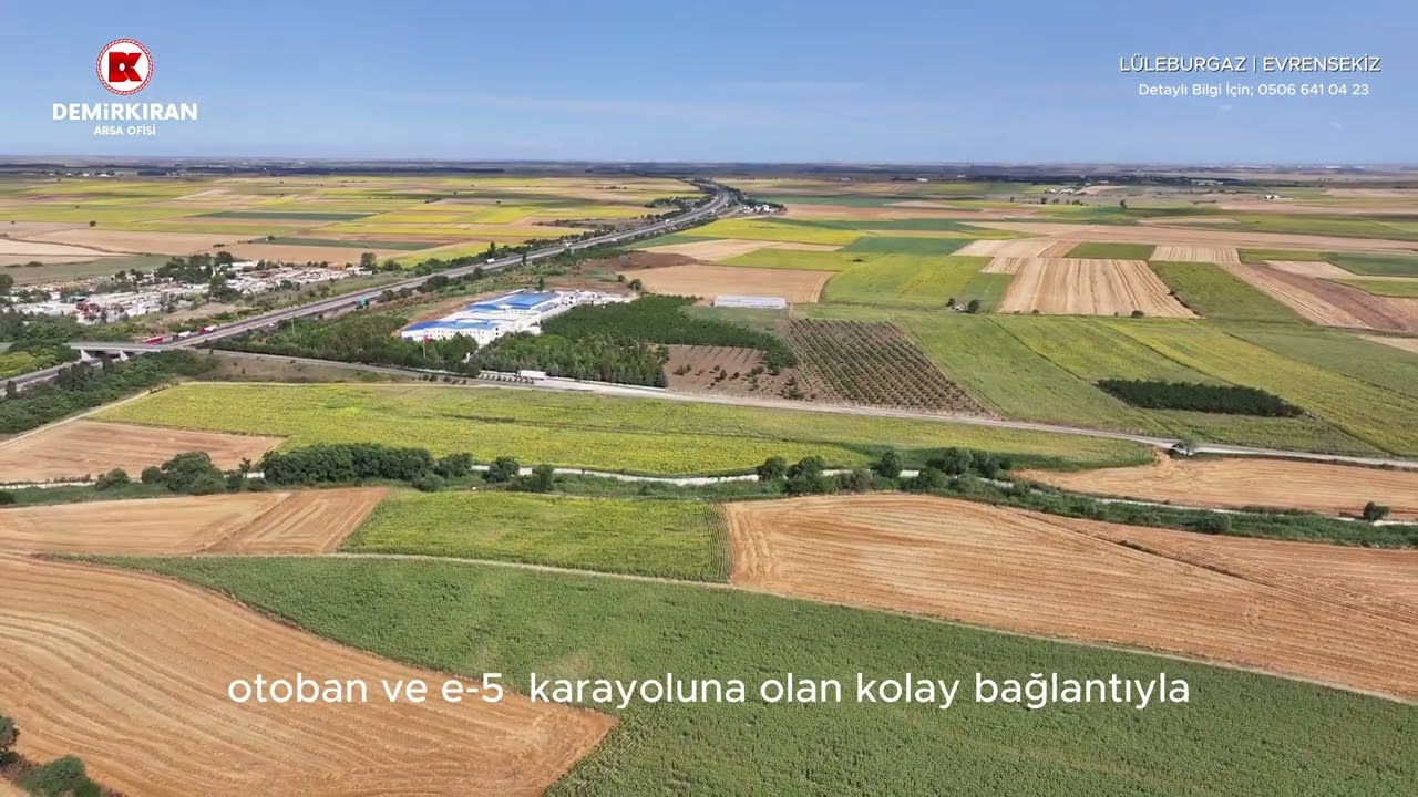 LÜLEBURGAZ EVRENSEKİZ TANITIMI - DEMİRKIRAN ARSA OFİSİ