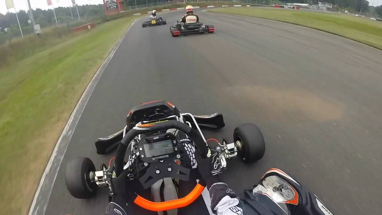 First ride with my Rotax CRG DD2 @ karting Genk - Onboard Arnaud Beckers