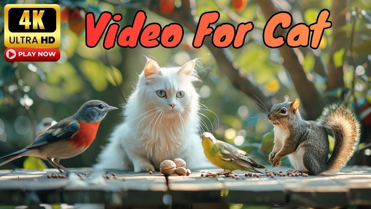 Cat TV for Cats to Watch 🌲 You Won’t Believe What Cats See in This Forest!