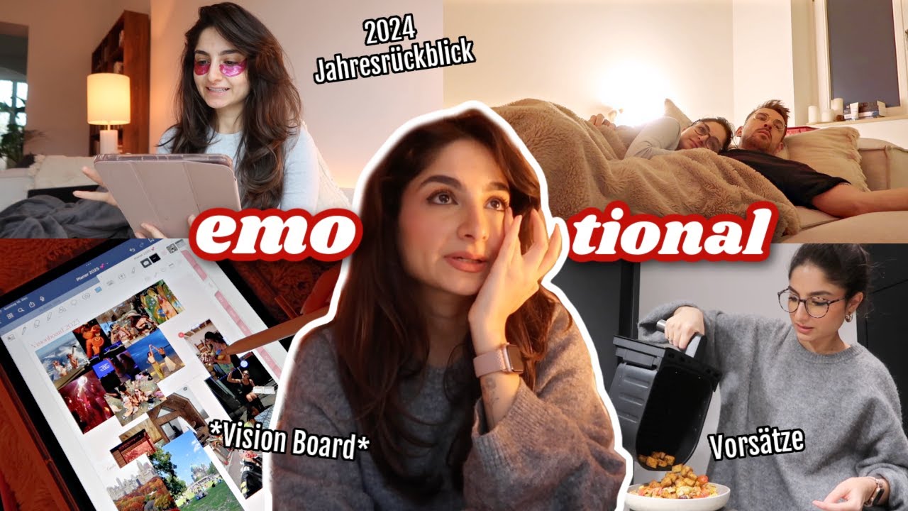 Emotionaler Rückblick, Vision Board '25 & Vorsätze - WEEKEND VLOG
