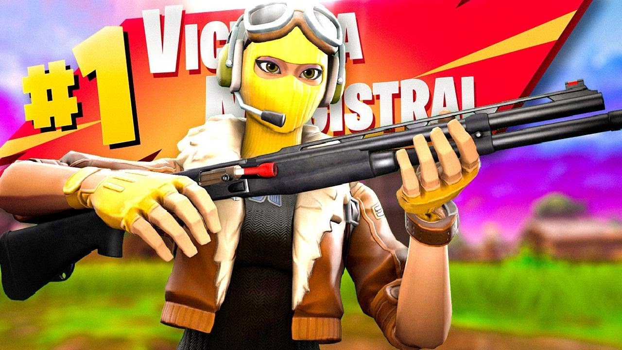 VICTORIA SOLO CON LA NUEVA ESCOPETA EN FORTNITE