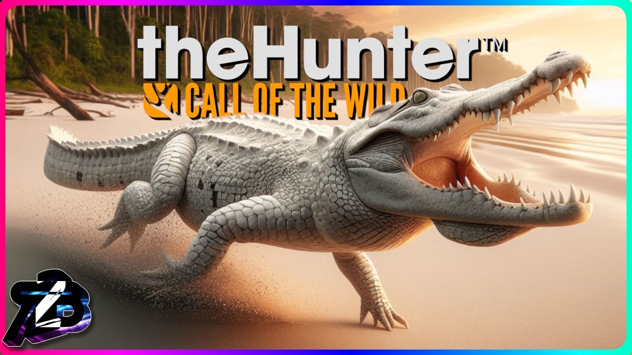 Ce CROCODILE ALBINOS veut me MANGER tout cru THE HUNTER CALL OF THE WILD