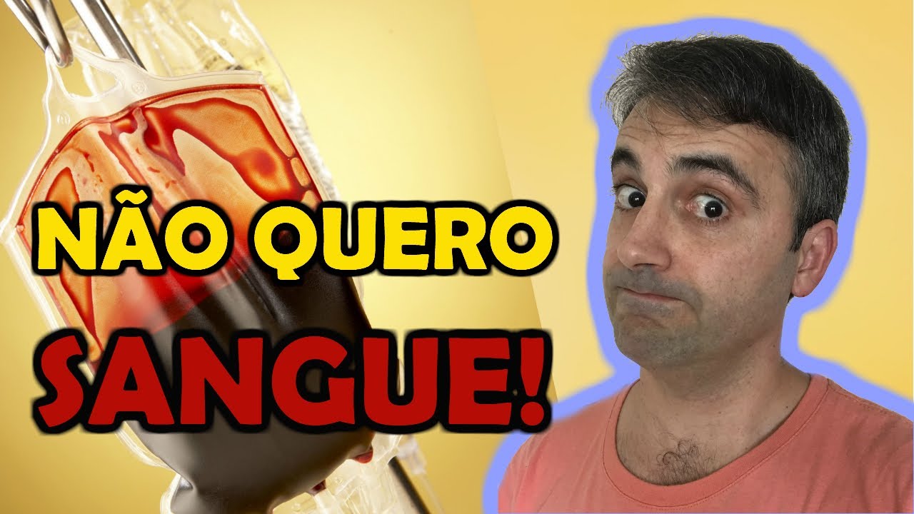 ANESTESIA EM PACIENTES QUE SE RECUSAM A RECEBER TRANSFUSÕES DE SANGUE!