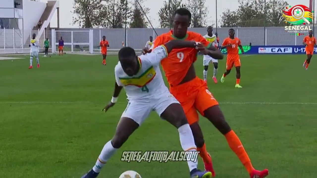 El Hadji Malick Cisse (Senegal U-17) VS Côte d'Ivoire U-17