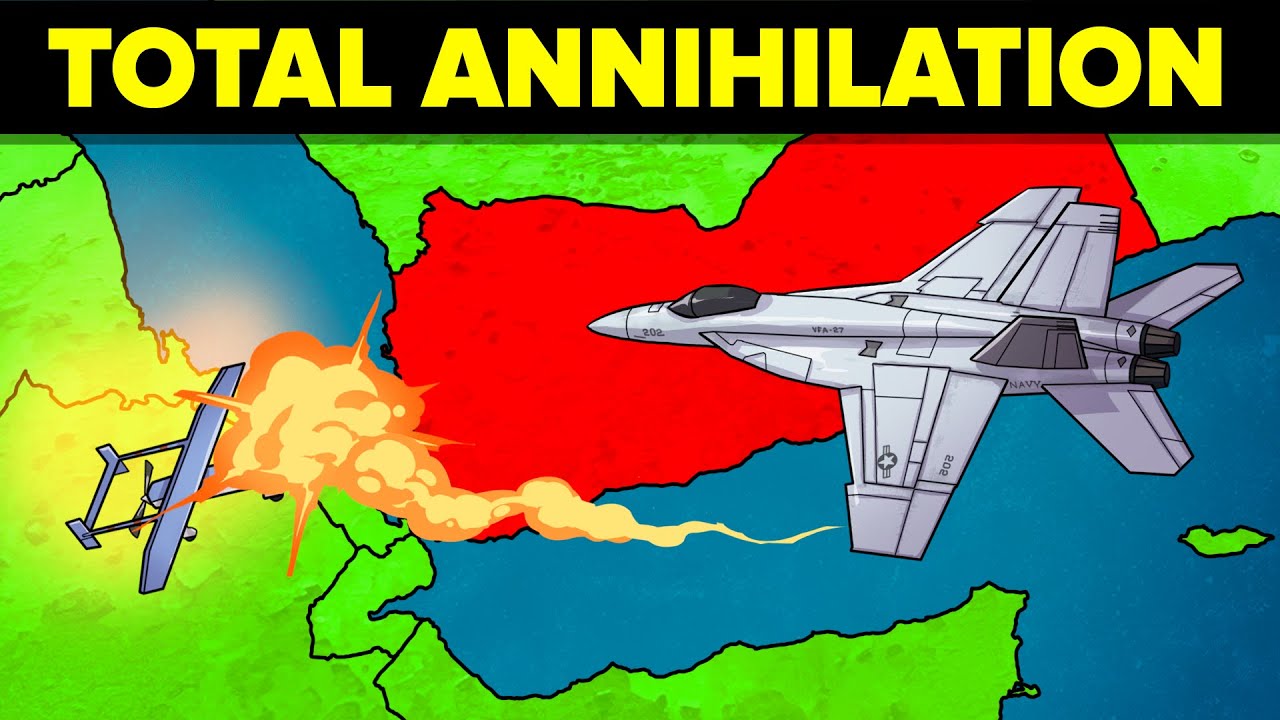 How F-18 Super Hornets Destroyed Houthis' Pirates