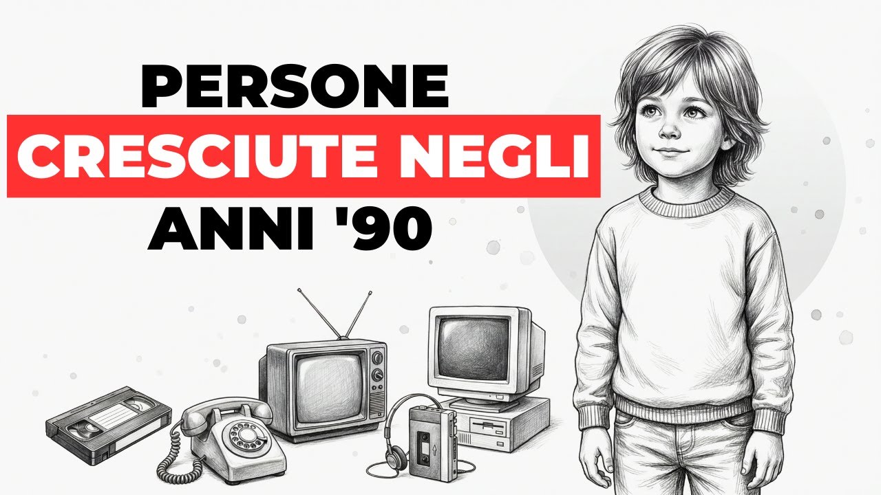 Psicologia di Chi È Cresciuto Negli Anni '90 (Pochi Lo Sanno)