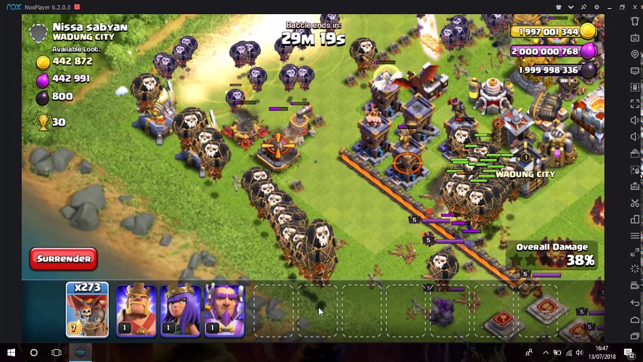 COC Funny attack see and enjoy what a traps!!!!