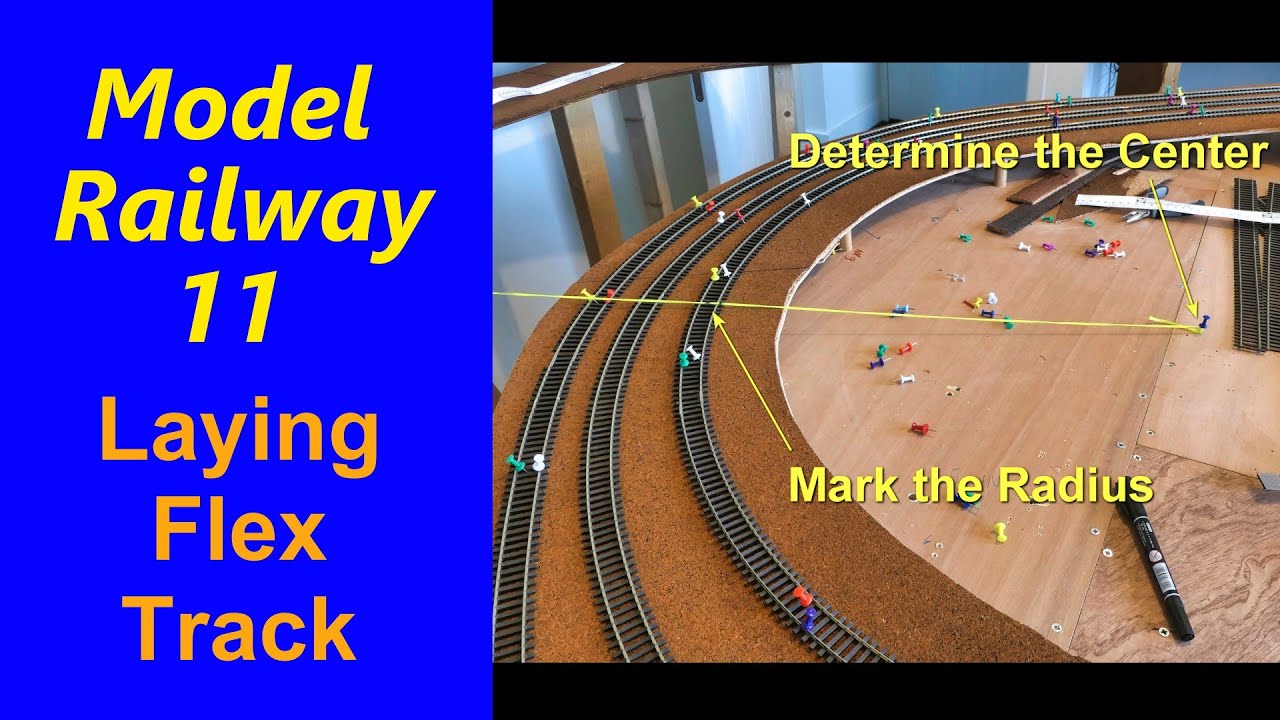 Model Railway 11 Laying Flex Track
