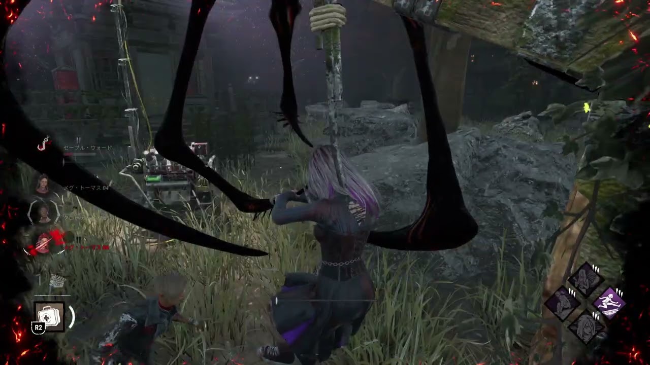 【Dead by Daylight】相手の覚悟の追い切りをかわして脱出したい
