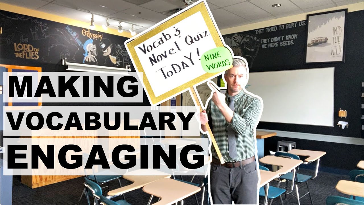 Making Weekly vocabulary Engaging