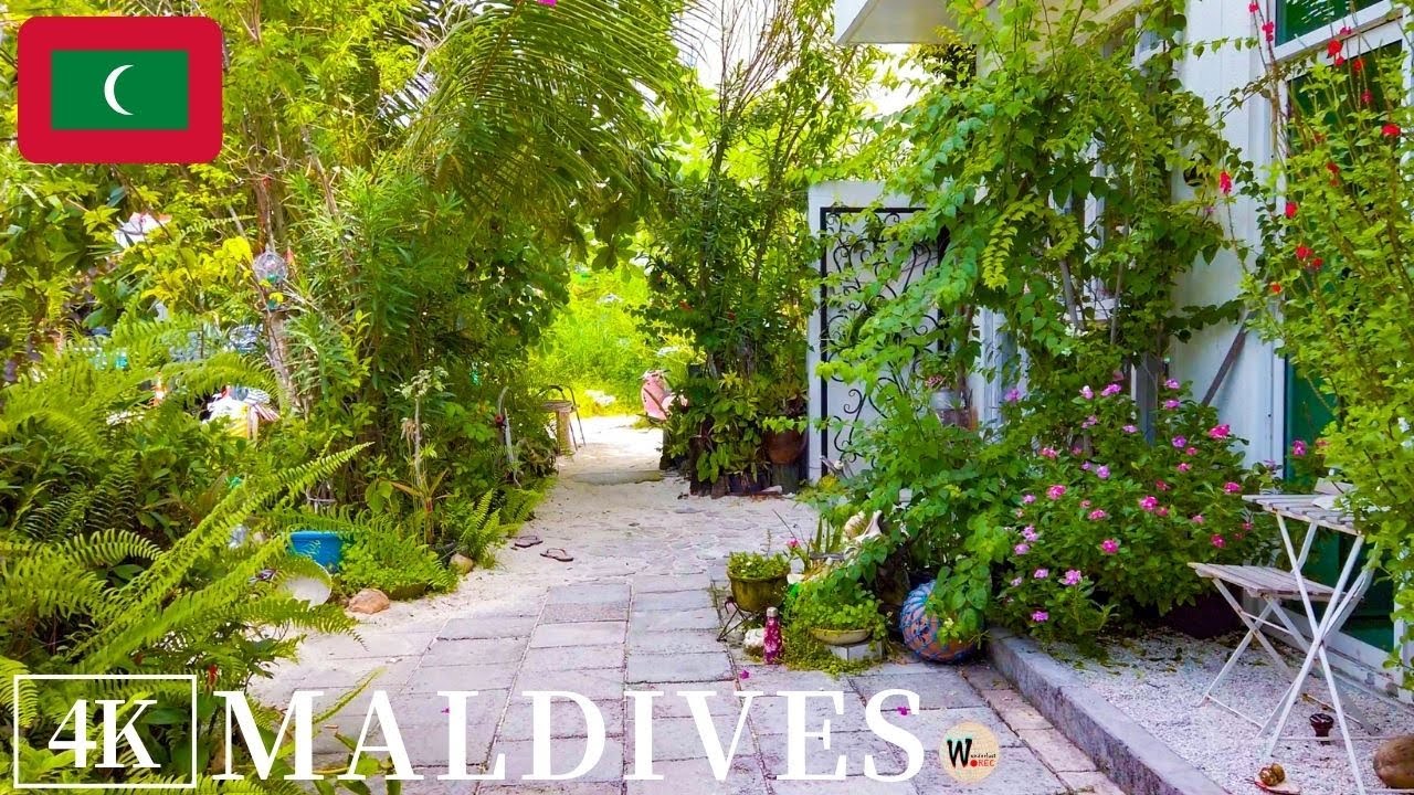 Hulhumale, Maldives - 4K Walking Tour Video