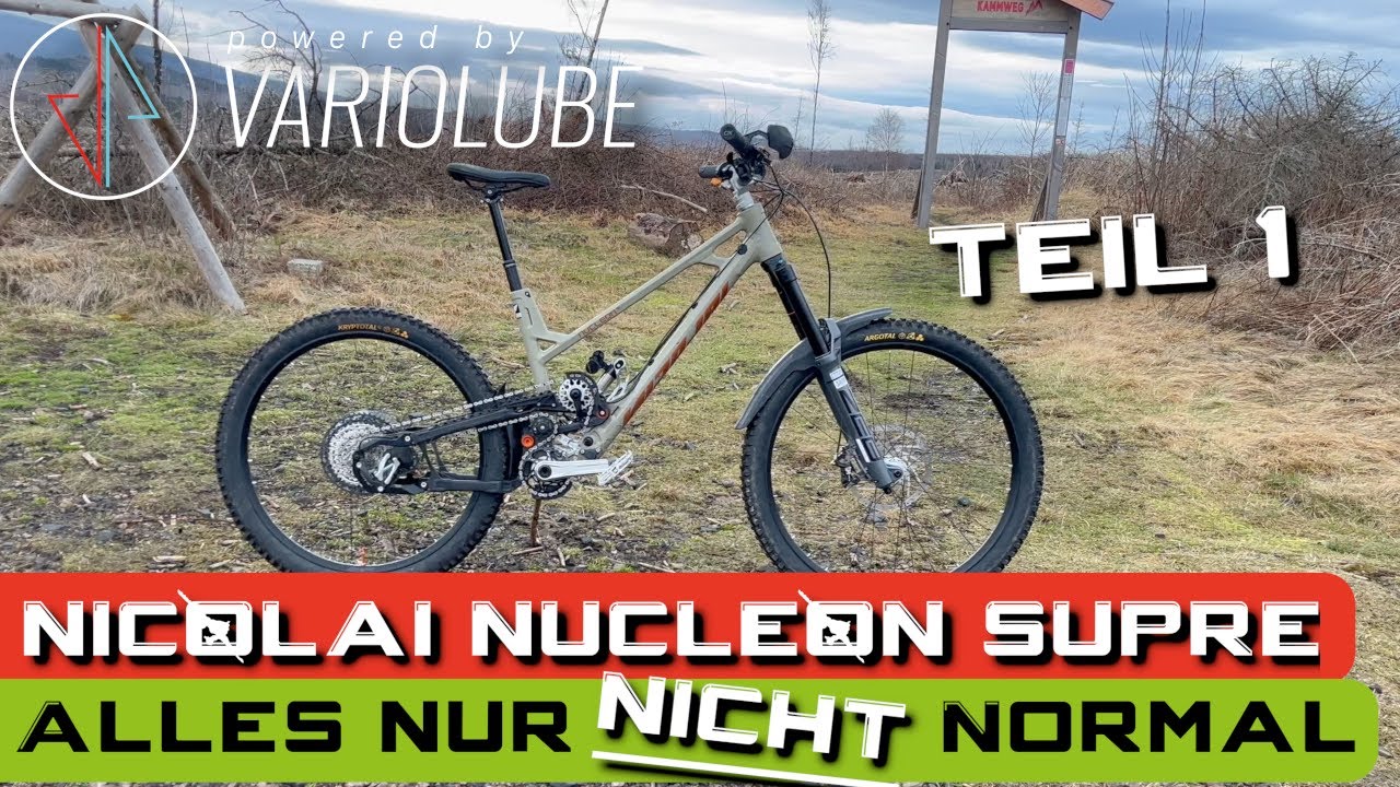 Nucleon Supre Mullet || Bikesharing is Chaincaring powered by Variolube || Trailpark Harz