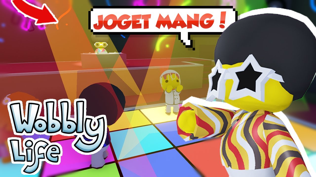 ODO BUKANNYA TERAWEH MALAHAN DANGDUTAN DI UPDATE BARU WOBBLY LIFE !!!