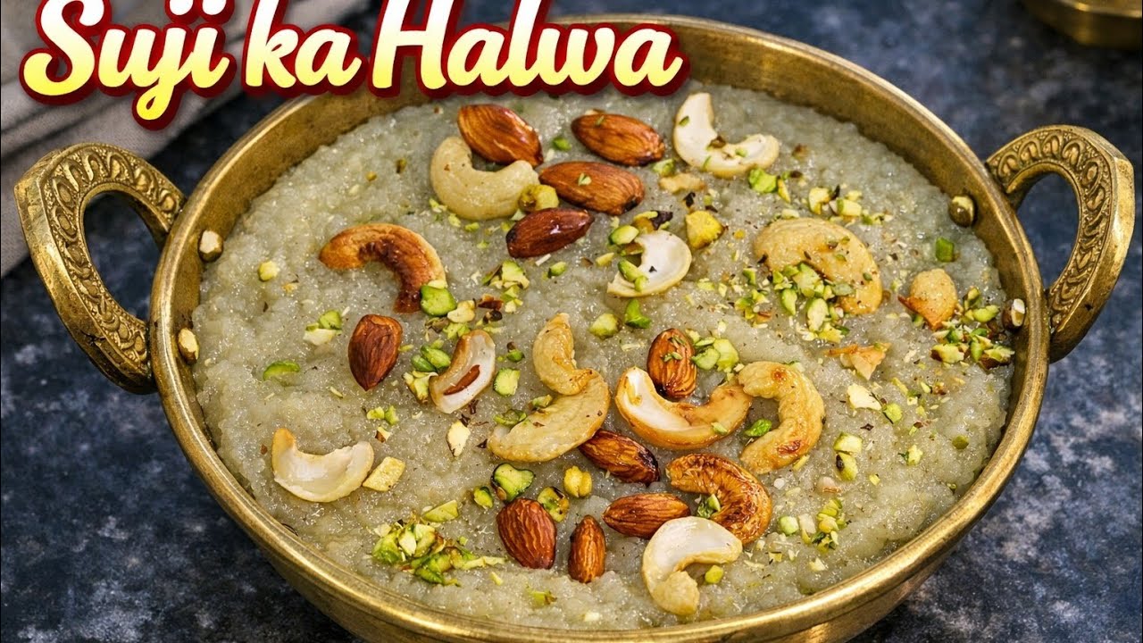 2 minutes me banane wali suji ka halwa ki recipe 😋 