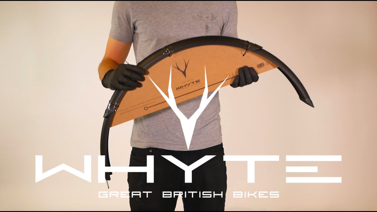 Whyte Mudguards 55mm WHYMG55 Fitting Instructions