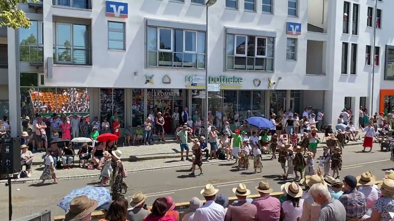 Kinder- und Heimatfest Laupheim 2025 - großer Festumzug Montag  Teil 15