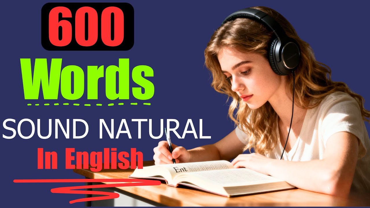 👉 600 Most Common English Words | Daily Listening & Speaking Practice | English Podcast