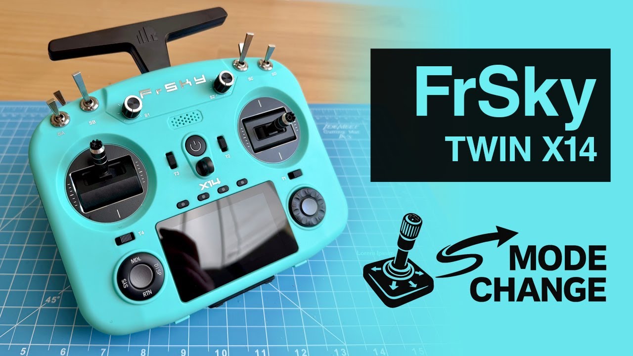 FrSky TWIN X14  -  mode change