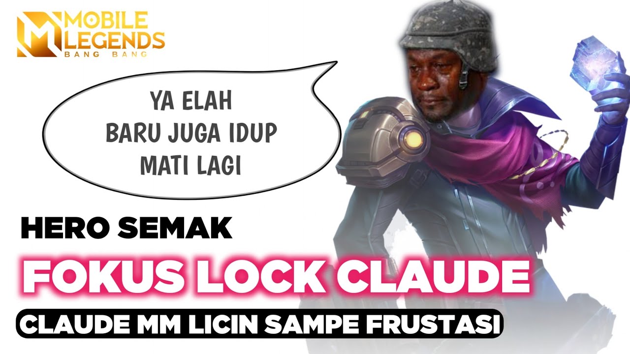 Lock Claude Sok Asik! Pakai Hero Brutal Sang Ahli Semak!