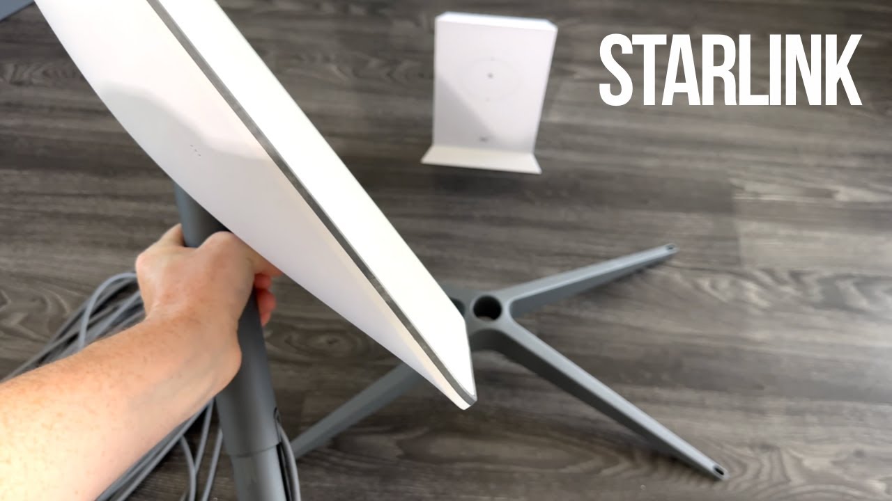 Как настроить спутниковую антенну Starlink