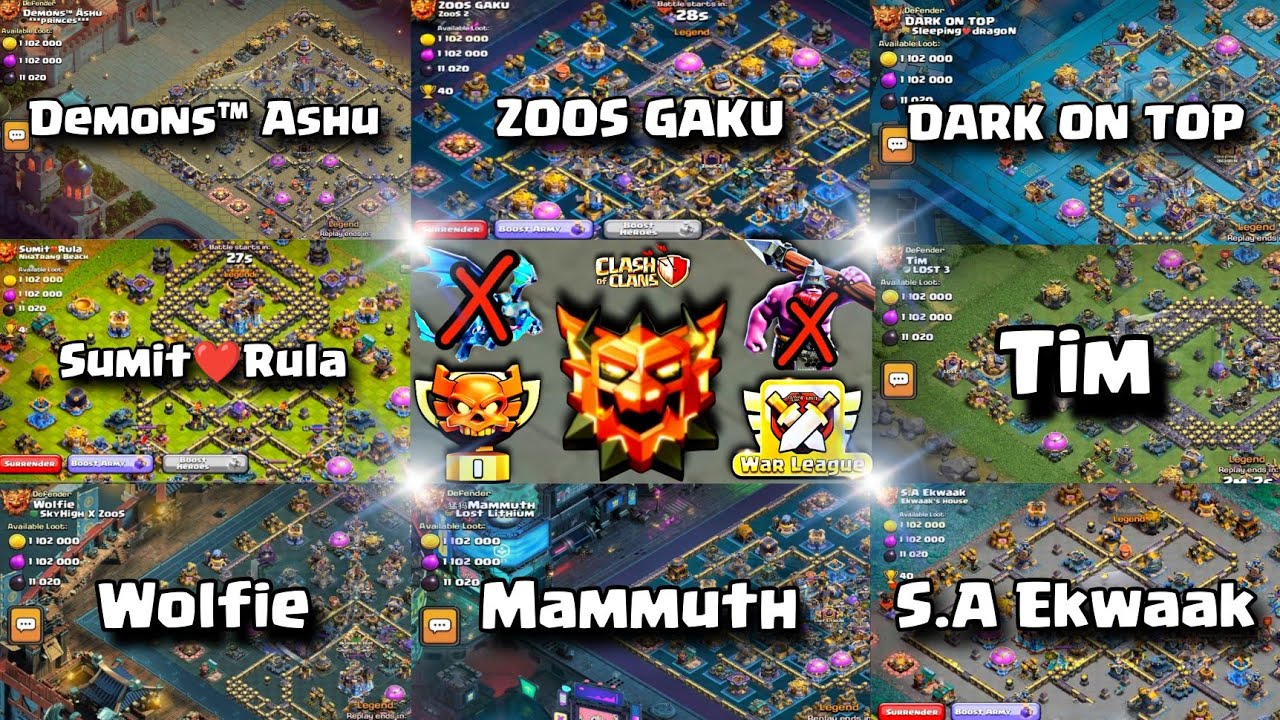 Best TH18 Anti Throwers LEGEND BASE LINKS at +5600 Trophies in 2026 | Th18 cwl Bases |