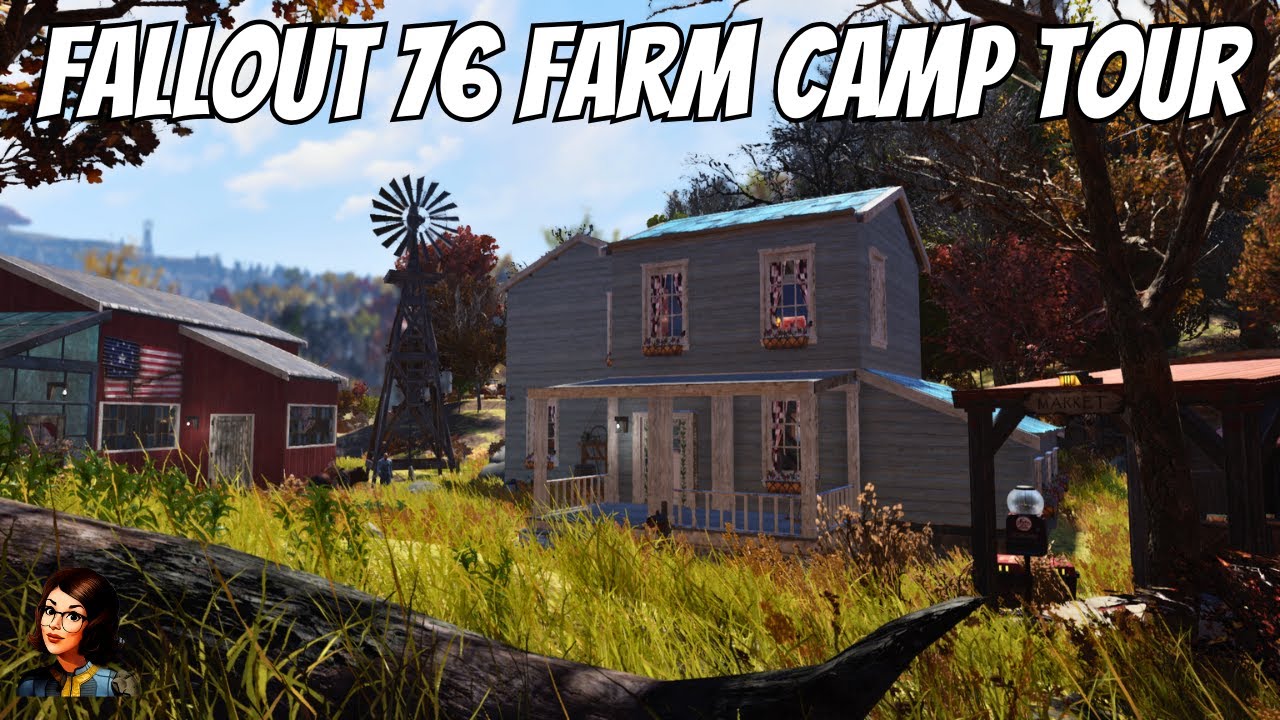 Fallout 76: Экскурсия по фермерскому лагерю!