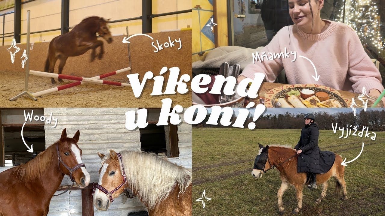 Skákání ve volnosti a bláznivá vyjížďka | WEEKEND VLOG