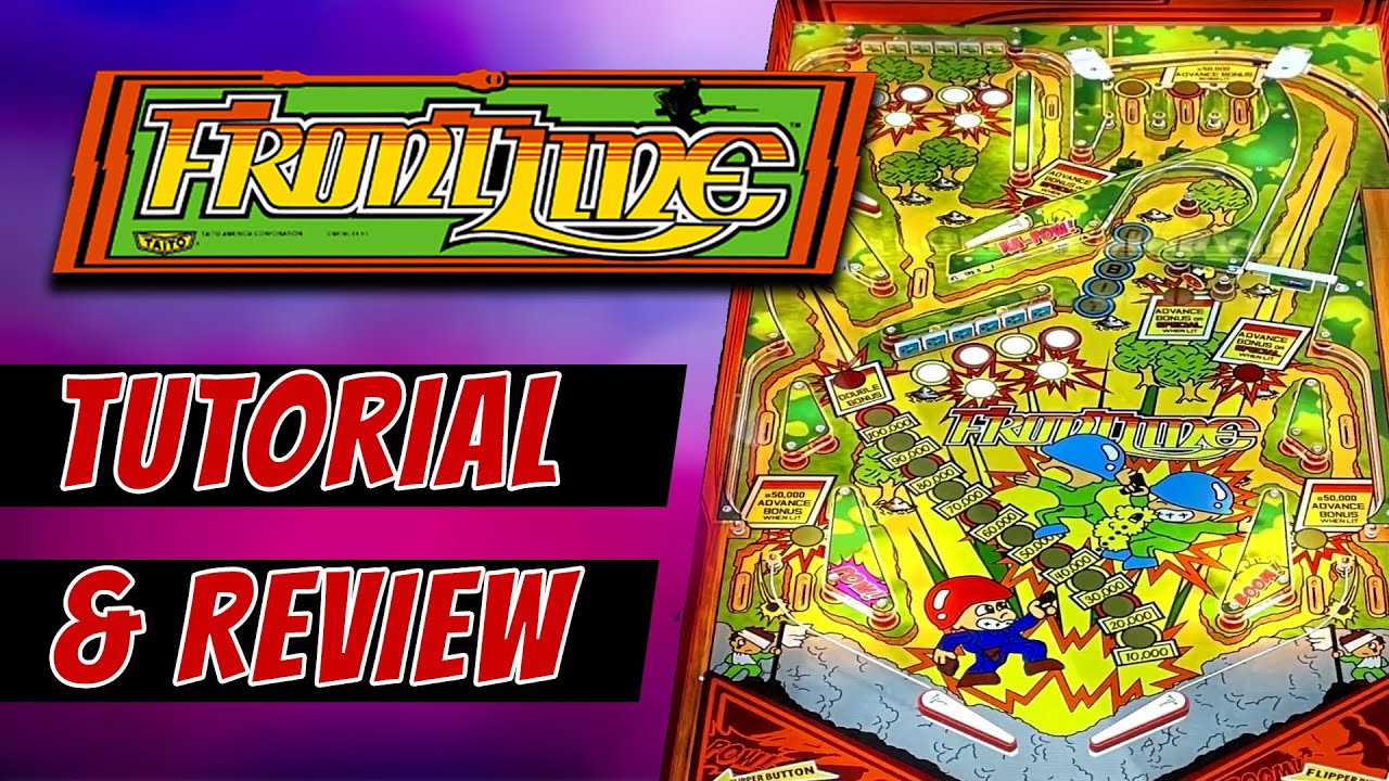 Taito Frontline Tutorial & Review AT Games Legends Pinball