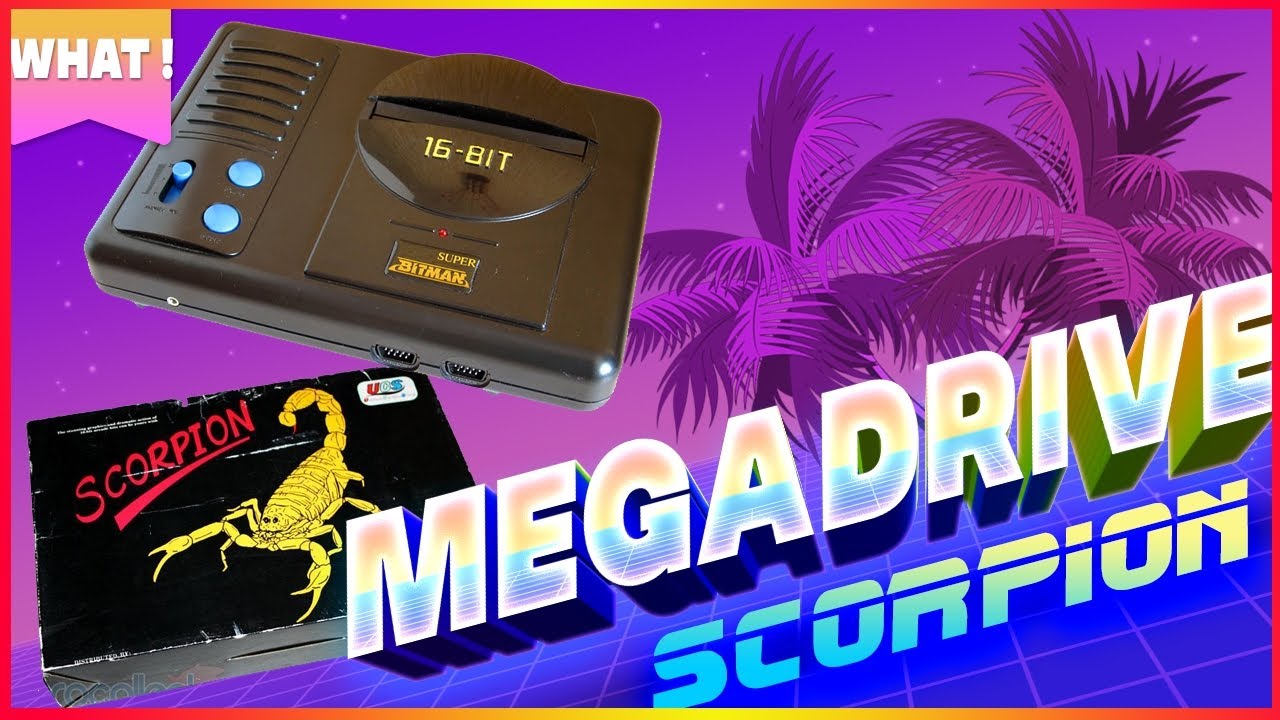 La megadrive clone scorpion XVI ou KW-501