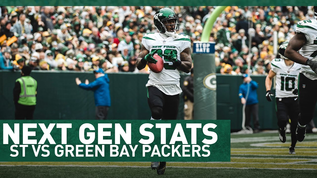 Jets Special Teams Unit vs Green Bay Packers | Next Gen Stats | The New York Jets | NFL