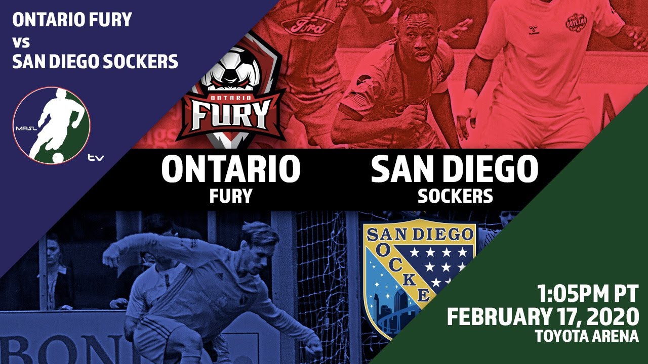 Ontario Fury vs San Diego Sockers