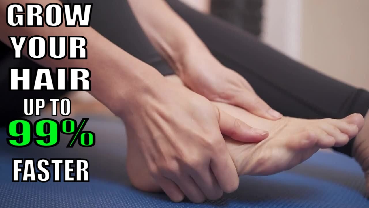 Foot Massage and Taking a Shower Before Bed for Faster Growing Hair