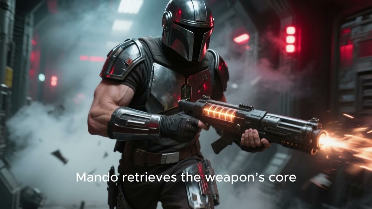 Mando and the Armor Test