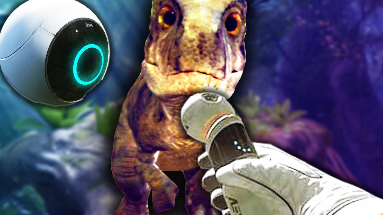 Dinosaur Interview Gone Wild in Robinson: The Journey VR!