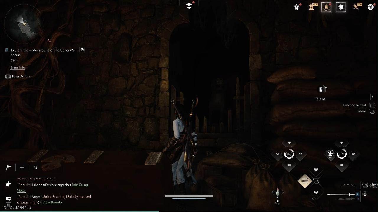 Where Winds Meet PS5 FREE game (Explore underground of Generals shrine BOSS FIGHT) Ch 3