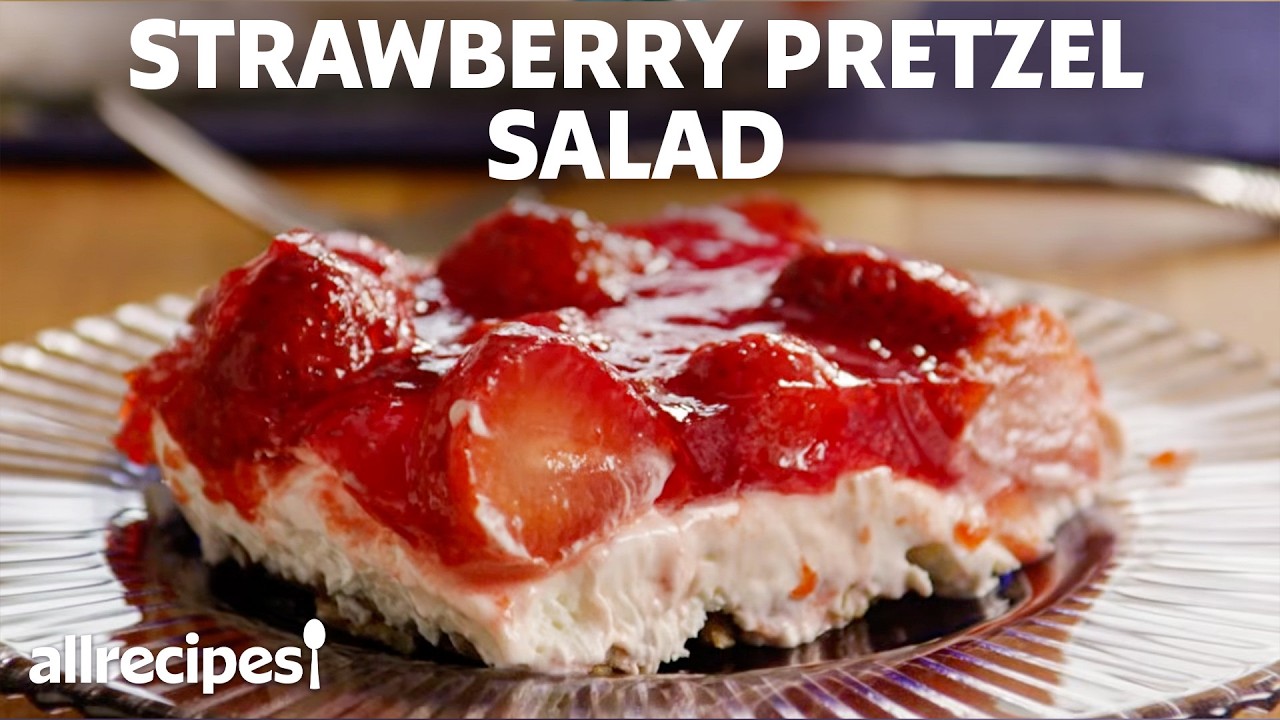 How to Make Strawberry Pretzel Salad | Allrecipes.com