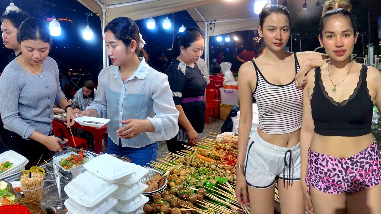Best Walking Tour in Cambodian Street Food - Sunday Chaktomuk Walk Street at Riverside Food Market