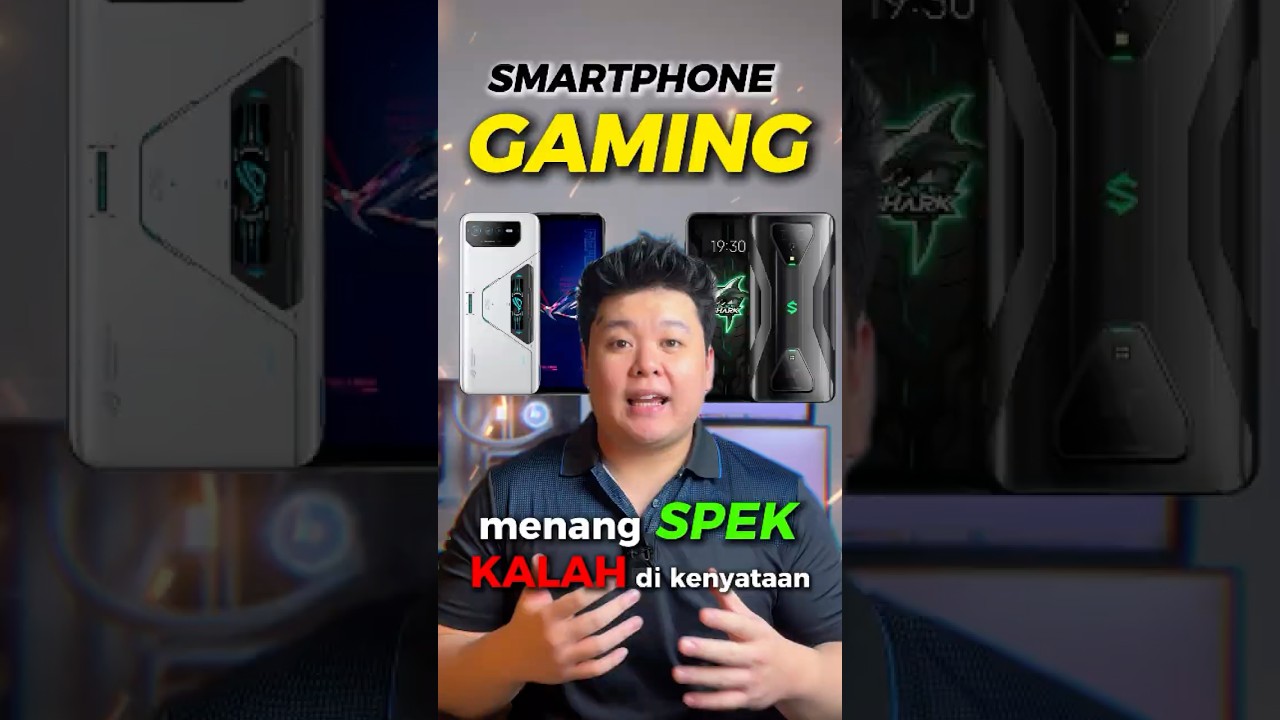 Smartphone gaming menang di spek, tapi kalah di kenyataan #smartphone #gaming #rog #lenovo #redmagic