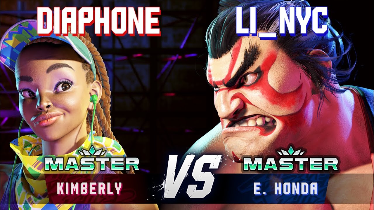 SF6 ▰ DIAPHONE (Kimberly) vs LI_NYC (E.Honda) ▰ Ranked Matches ▰ High Level Gameplay