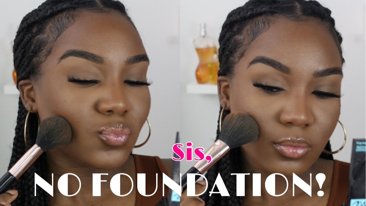 5 MIN LIGHTWEIGHT POWDER FOUNDATION ROUTINE | BEGINNERS MAKEUP ROUTINES | Imani Lee Marie Makeup