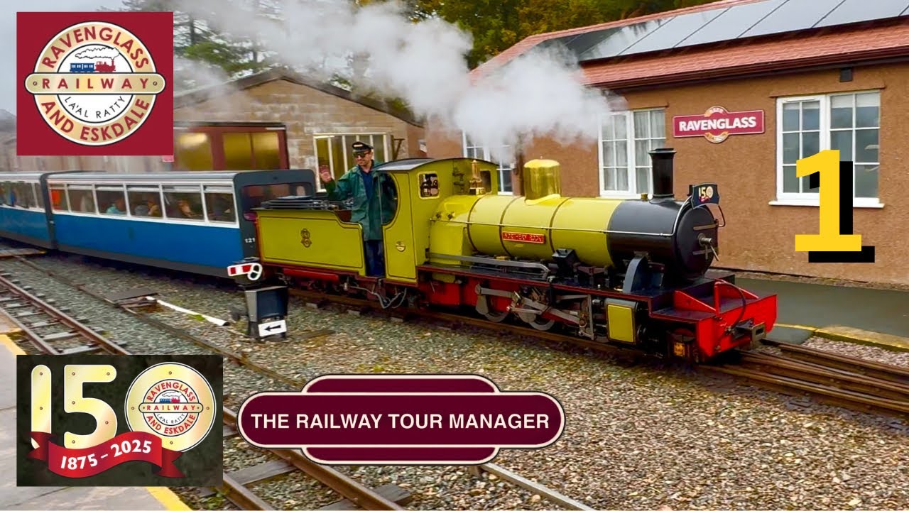 Rain ruins rail reveller's ratty reccie at Ravenglass Railway - #1