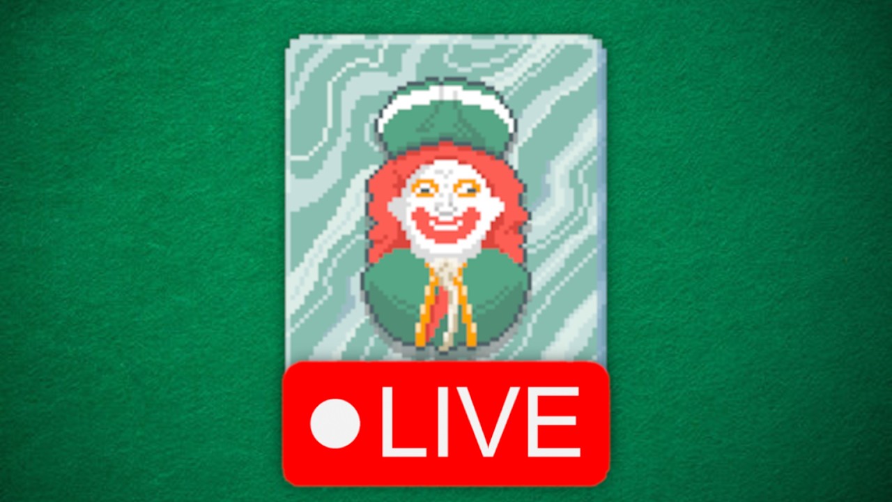 🔴LIVE Gold Stake Balatro