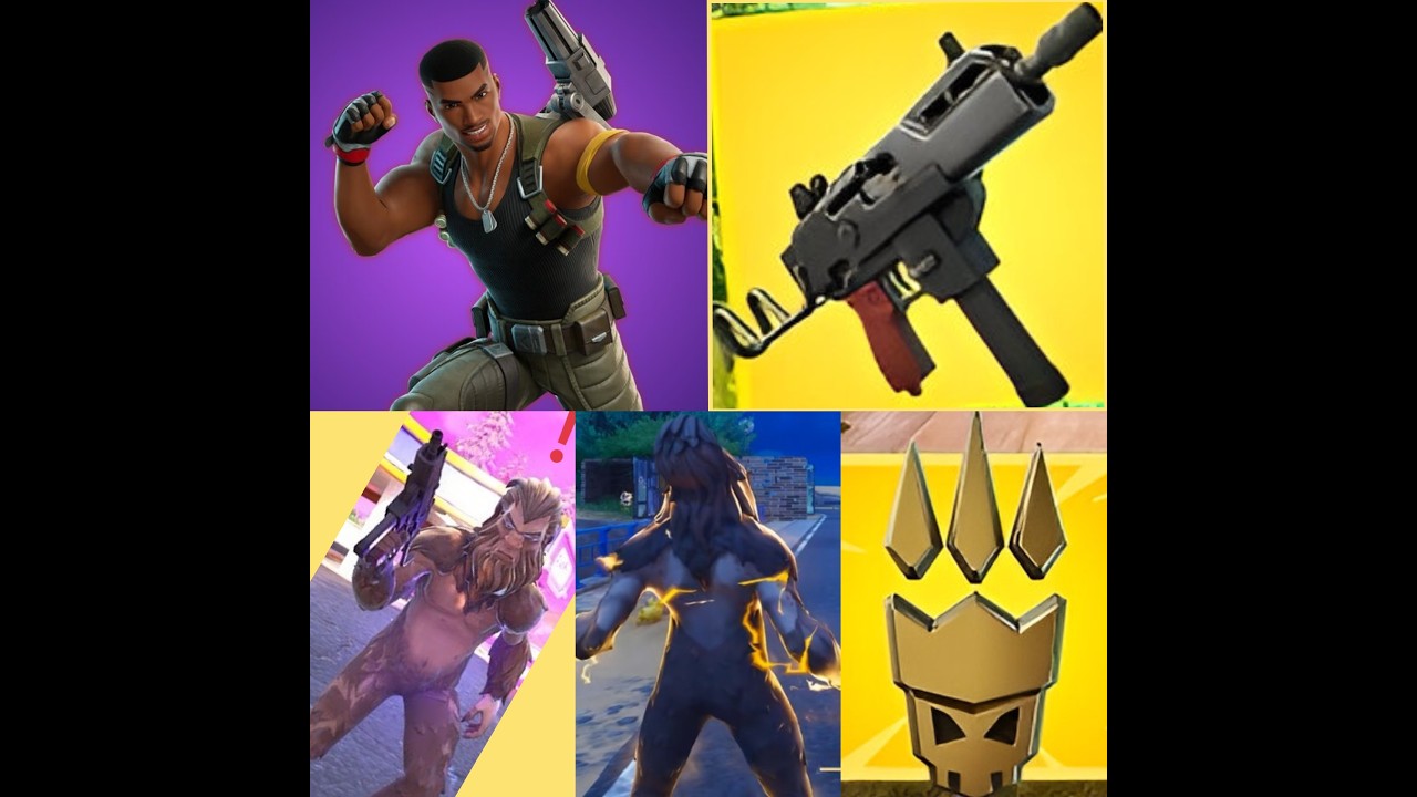 FORTNITE C7S1, VITTORIA REALE 28, ELIMINO BOSS PIEDONE, MI CI TRASFORMO, SUA MITRAGLIETTA DECISIVA