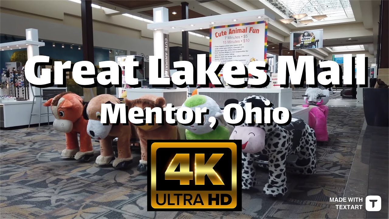 【4K】Great Lakes Mall -  Mentor Ohio - Mall Walking Tour -  May 2022