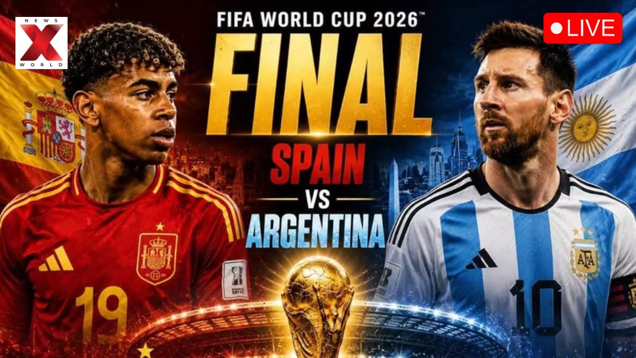 World Cup Final 2026 LIVE | Spain vs Argentina | FIFA Historic World Cup | NewsX World