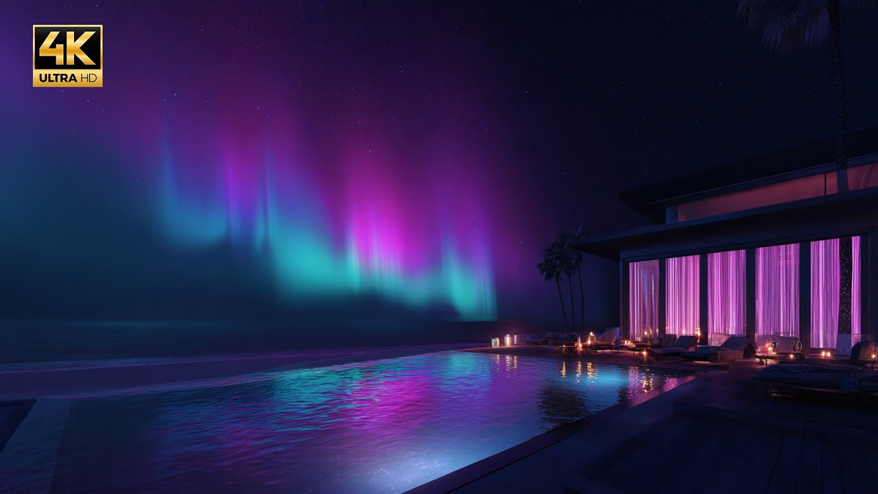 Peaceful Aurora Night • Soothing Deep Sleep Music • Remove Insomnia Forever 432Hz