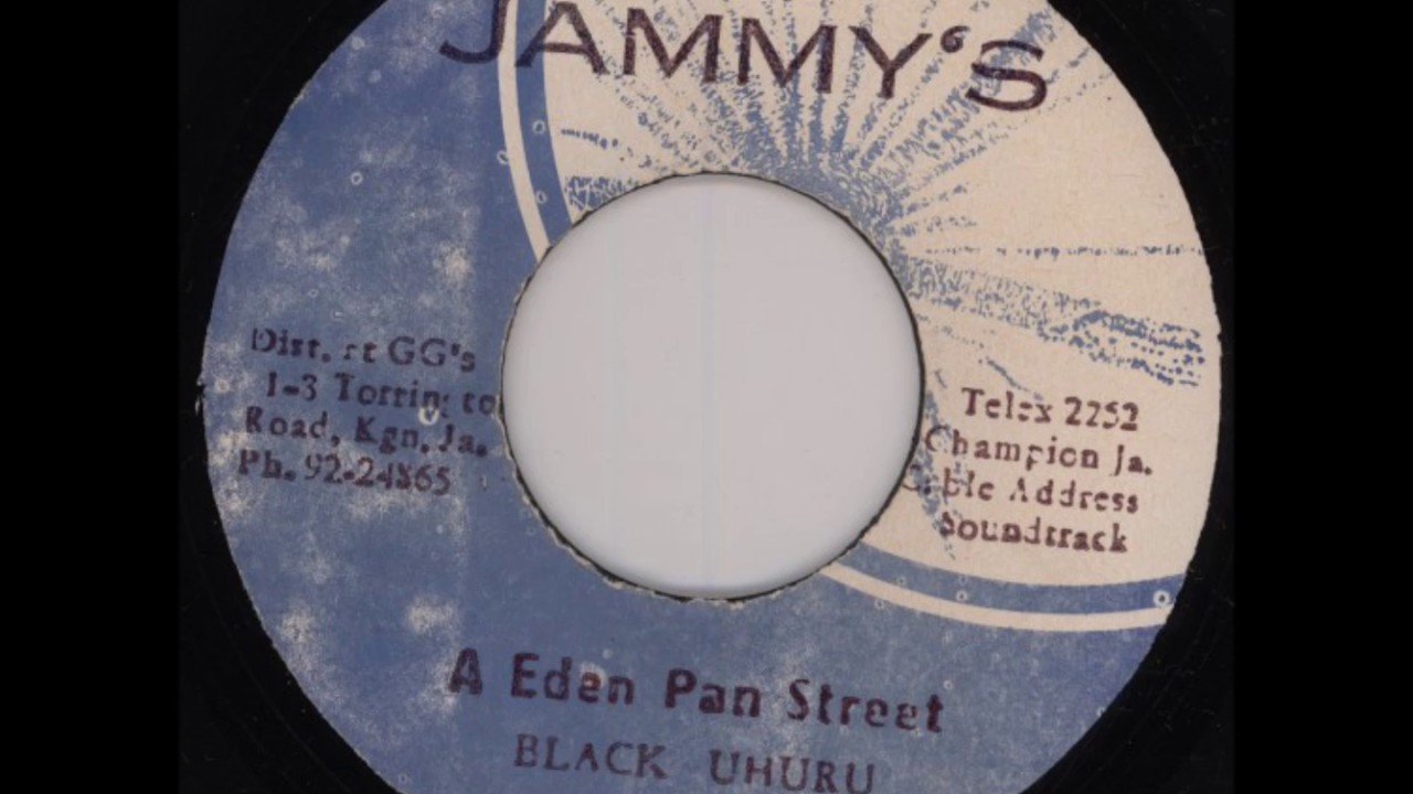 Black Uhuru - A Eden Pan Street + Dub - 7