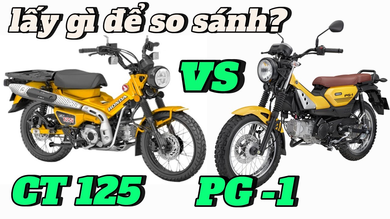 Yamaha PG-1 & Honda CT 125: sẽ có CUỘC HỘI NGỘ tại CH Mai Duyên | Khải Phạm #PG #pg #ct125 #hondact