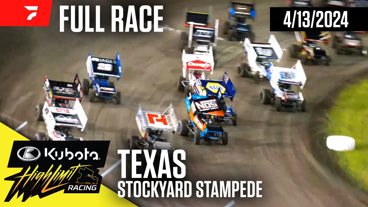 FULL RACE: Kubota High Limit Racing at Texas Motor Speedway 4/13/2024