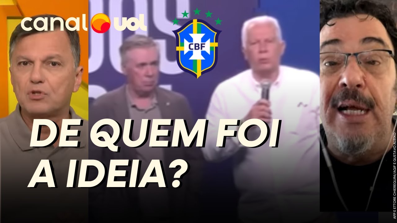 DE QUEM FOI A IDEIA DE EVENTO COM ANCELOTTI? COMO HOMENAGEM A T&Eacute;CNICOS BRASILEIROS VIROU 'CLIM&Atilde;O'